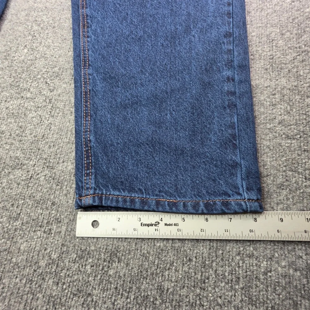 Empyre Jeans Mens 32 Blue‎ Easy Now Wide Leg Skate Graffiti Streetwear Denim